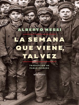 cover image of La semana que viene, tal vez